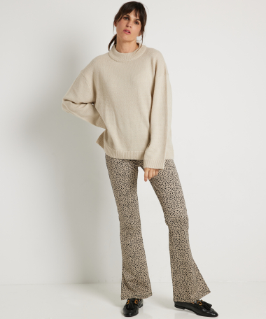 wijde trui turtleneck