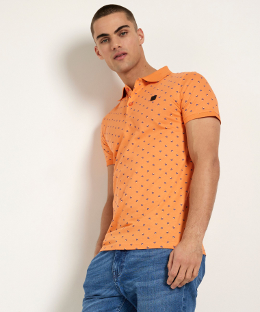 polo met pijlprint