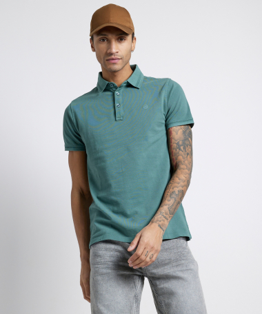 uni pique polo