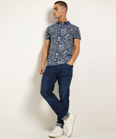 polo met bladprint
