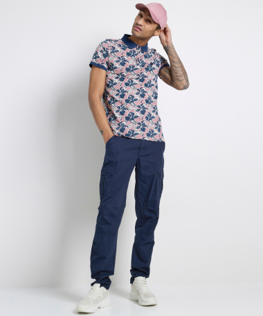 jersey polo all-over print
