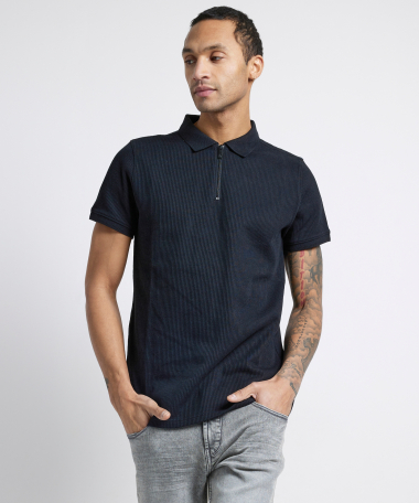 polo met gestreept design