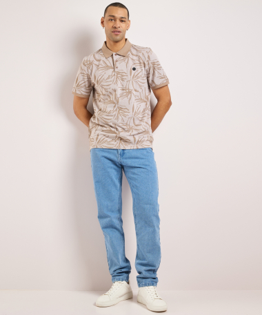 polo met print