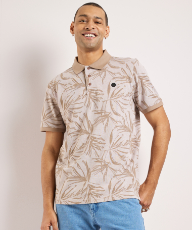 polo met print
