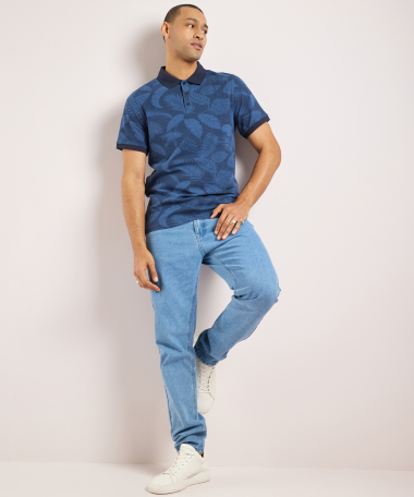 pique polo bladerprint