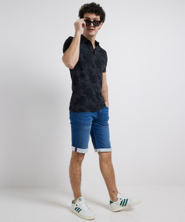 pique polo bladerprint
