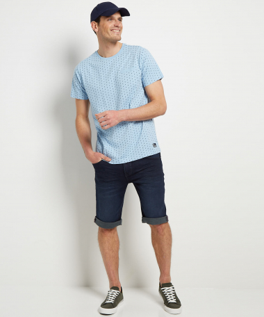 jersey t-shirt stippenprint