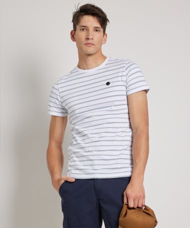 t-shirt met strepen