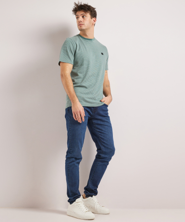 t-shirt met structuur