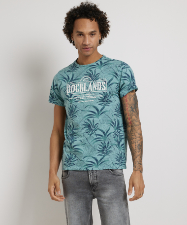 tropisch t-shirt frontprint