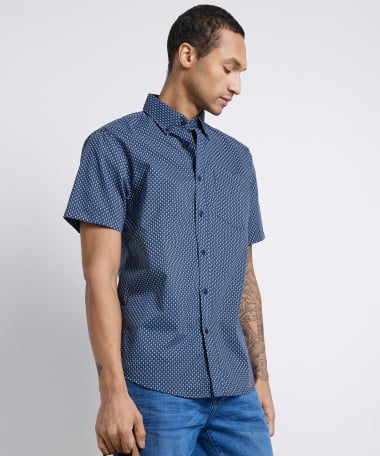overhemd met all-over print