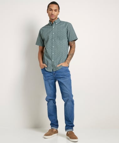 overhemd met all-over print