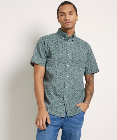 overhemd met all-over print