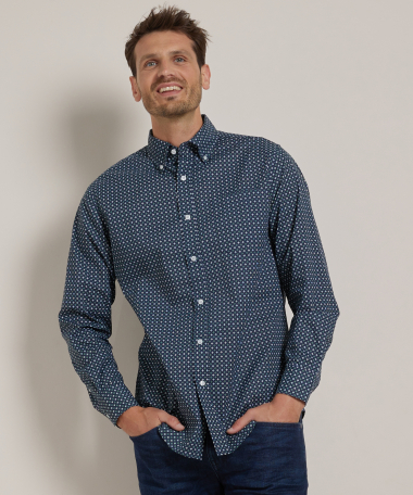 overhemd met print