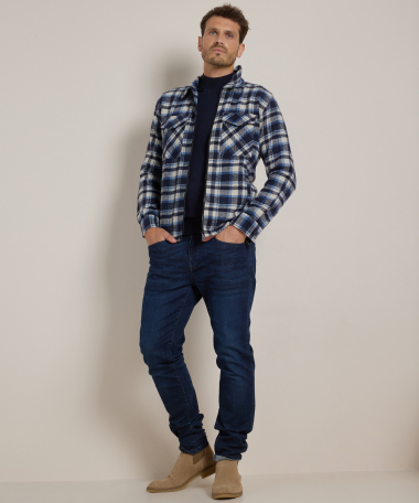 overshirt ruitjesprint