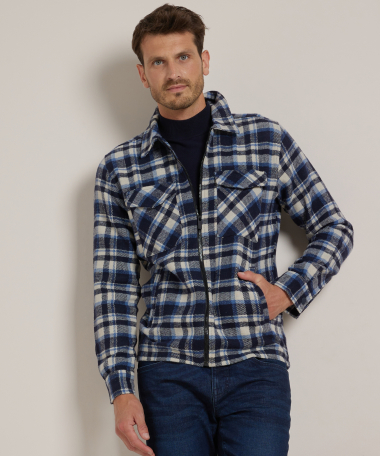 overshirt ruitjesprint