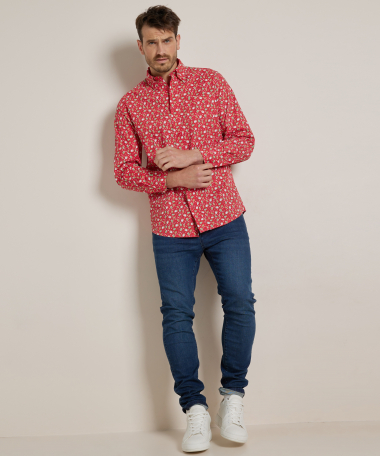 overhemd dessin kerst