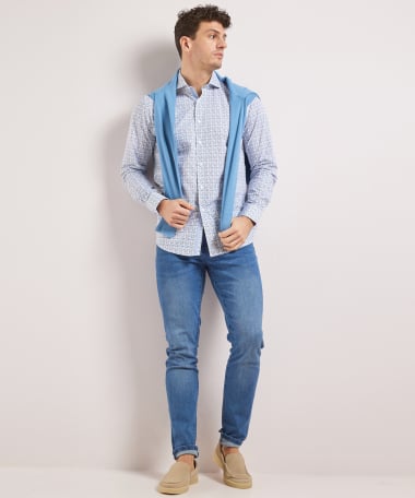 slim fit overhemd
