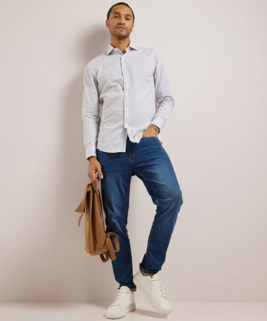 slim fit overhemd