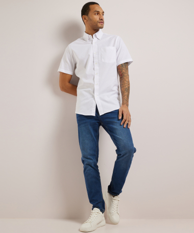 oxford overhemd borstzakje