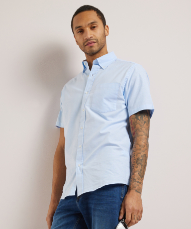 oxford overhemd borstzakje