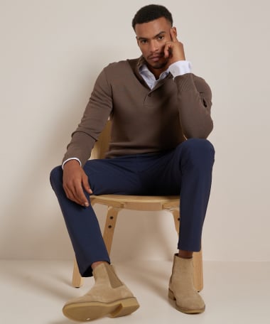 comodo jersey stretch overhemd