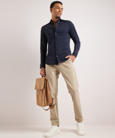 comodo travelstof overhemd