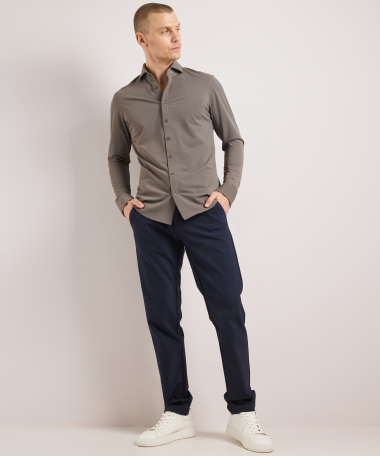 comodo travelstof overhemd