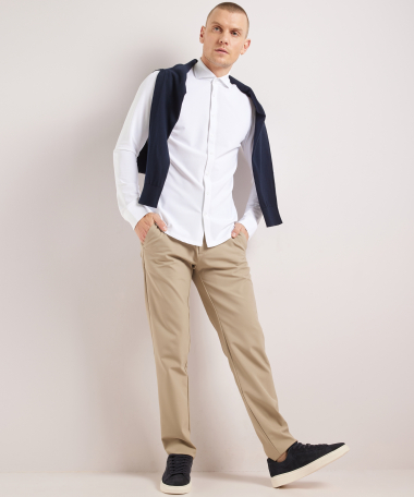 comodo travelstof overhemd