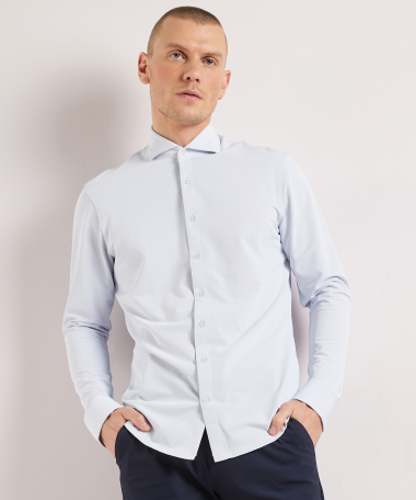 comodo travelstof overhemd