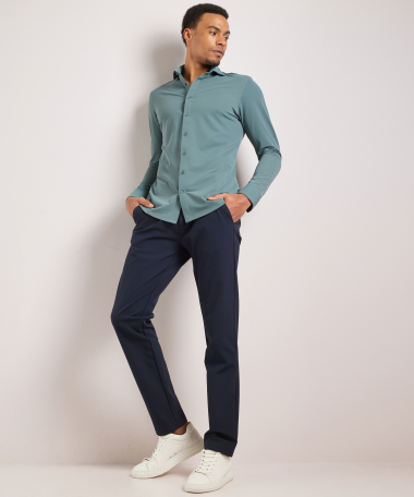 comodo travelstof overhemd