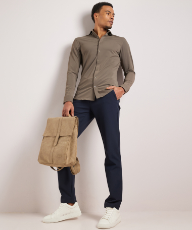 comodo travelstof overhemd