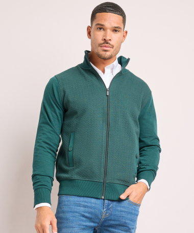 vest met structuur