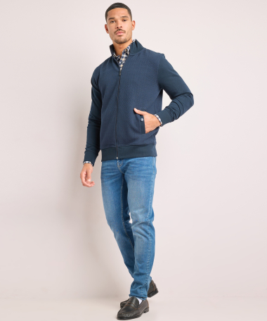 vest met structuur