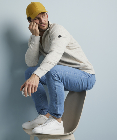 trui opstaande kraag