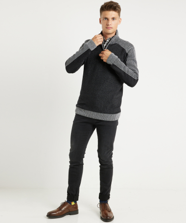 trui met contrast design