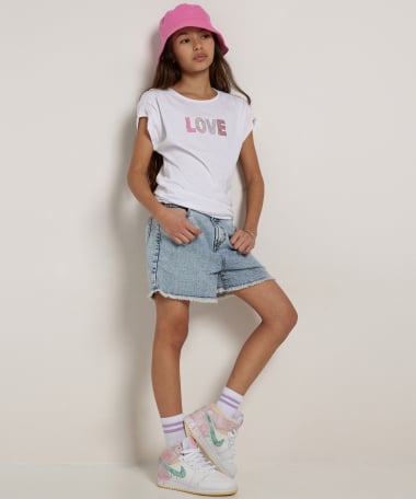 oversized t-shirt met embroidery