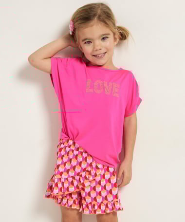 oversized t-shirt met embroidery