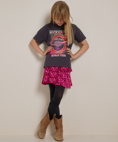 t-shirt met grote frontprint