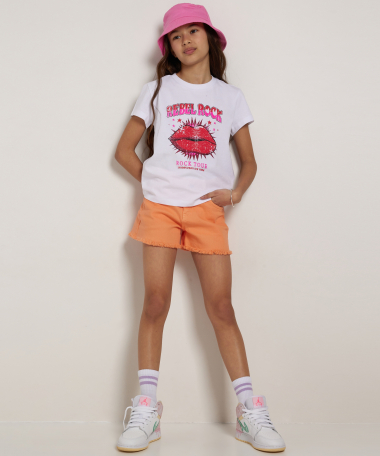 t-shirt met frontprint