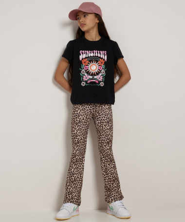 t-shirt met frontprint