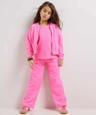 structuur t-shirt pofmouw