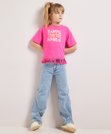 oversized t-shirt franjes