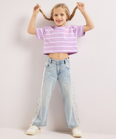 oversized t-shirt gestreept