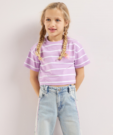 oversized t-shirt gestreept