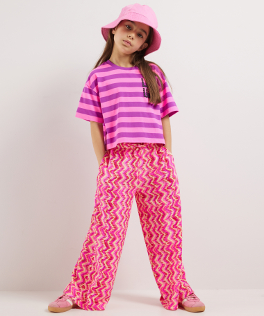 oversized t-shirt gestreept