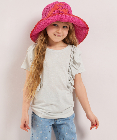 ruche t-shirt glitters