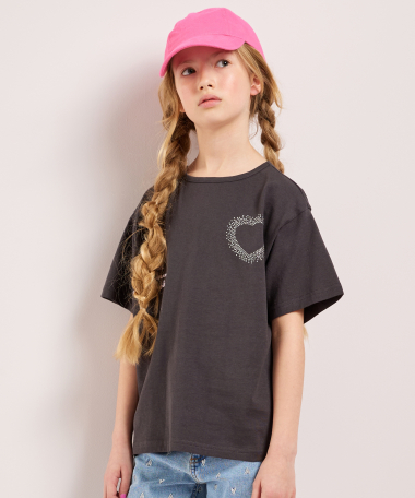 oversized t-shirt met print