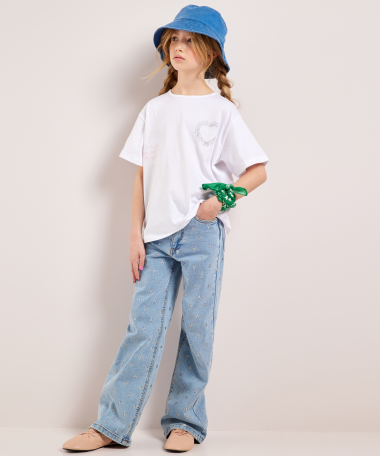 oversized t-shirt met print