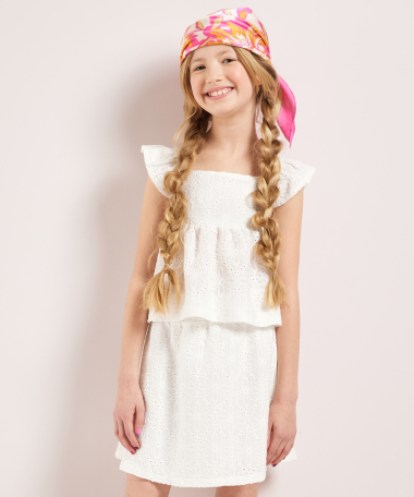 singlet met embroidery 